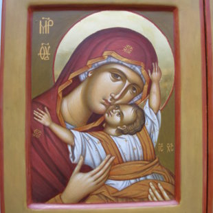 Богородица"Взыграние младенца"